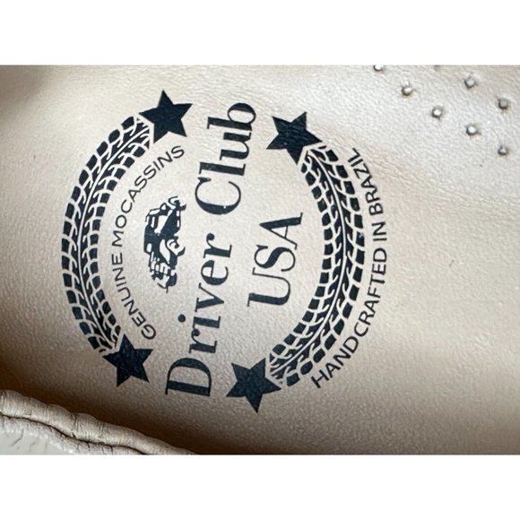 Driver Club USA Womens Size 6 Slip On Genuine Moccasins Tan Leather NEW - Picture 6 of 6